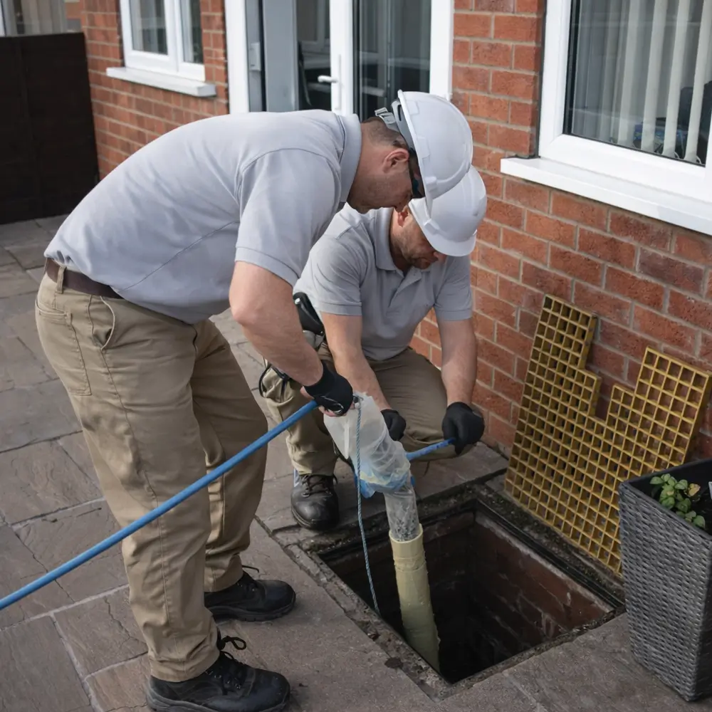 Blocked drain repair service in Eastry
